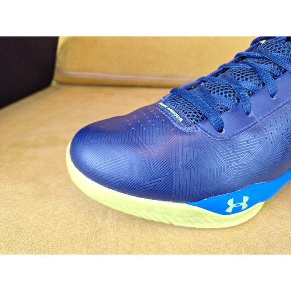 Under Armour Micro G Torch Blue Volt 1259013-408 Size 10 Shoes PRE-OWNED main image 11